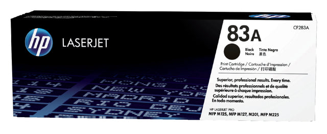Tonercartridge HP CF283A 83A Schwarz