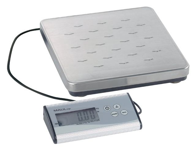 Package Straße Maul Fracht 50 kg Metallplateau 27x27cm + 9 V Batterie Silber