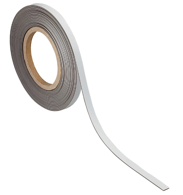 Magnetband Maul beschreibt Wisbarar 10mx10mmx1mm weiß