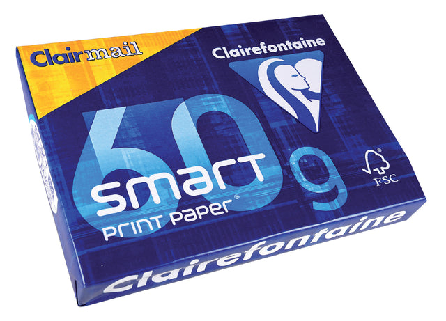 Kopie Papier Clairefontaine Clairmail A4 60gr White 500vel
