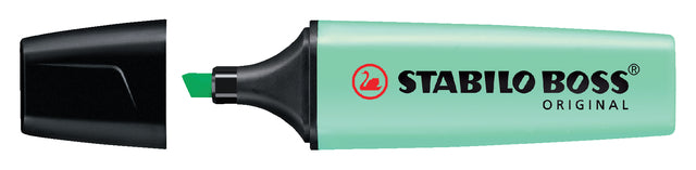 Markierungsmarker Stabilo Boss Original 70/116 Pastellgrün | 10 Stück