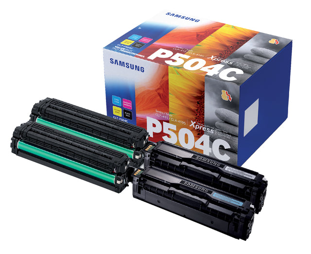 Tonercartridge Samsung CLT-P504C Schwarz + Farbe