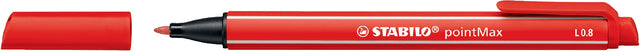Filz -Tip Stift stabilo pointmax 488/48 karmijn rot