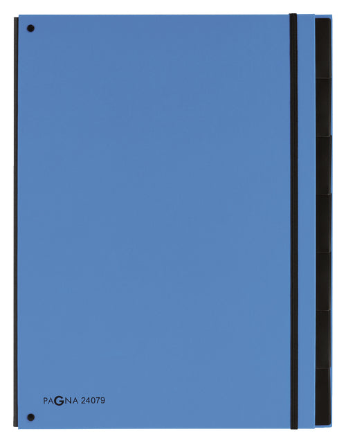 Sortierordner PAGNA -Trend A4 7 Tabs Hellblau