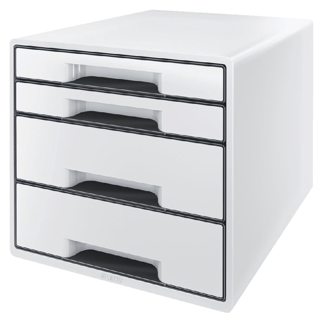Ladenbox Leitz 4 beladen weiß