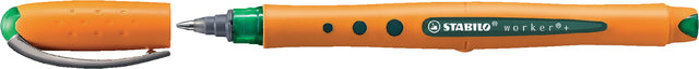 Rollerpen Stabilo -Arbeiter 0,5 mm Grün | 10 Stück