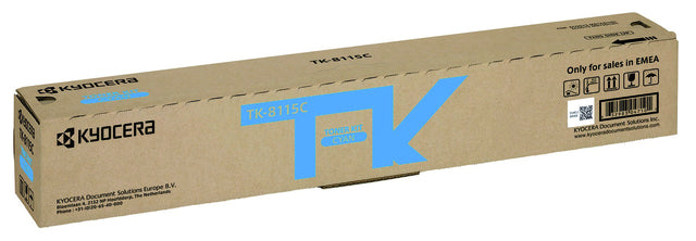 Toner Kyocera TK-8115 6K Blau