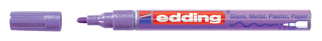 Filztip Edding 751 Lack um 1-2 mm Metallic Purple | 10 Stück