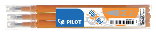 Rollerpen -Füllung Pilotfrixion Orange 0,35 mm