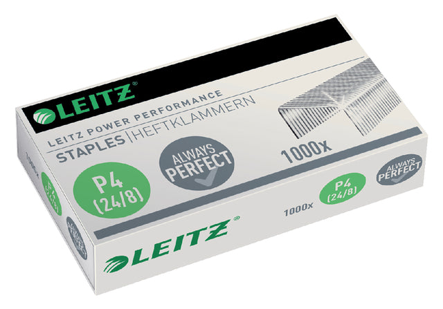 Staples Leitz P4 24/8 verzinkt 1000 Stücke