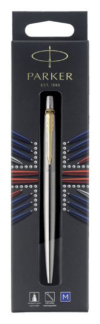 Kugelschild Parker Jotter Edelstahl GT Medium
