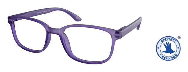 Lesebrille +3.00 Regenbogenlila