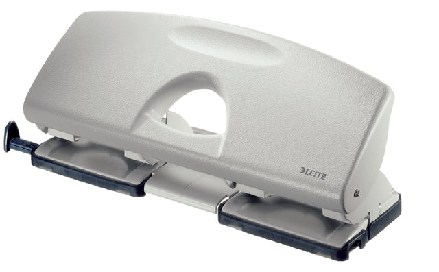 Perperorator Leitz Metal 4 Loch 25 Blätter grau
