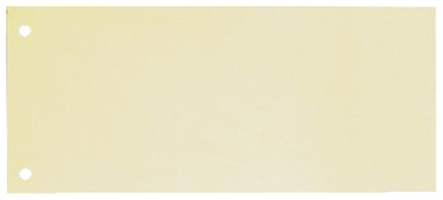 Scheidungsstreifen Oxford Schmale 240x105mm 190gr Gelb | 30 Stücke