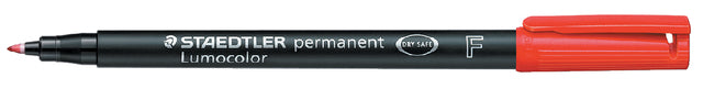 Filz -Tip Pen Staedtler Lumocolor 318 Permanent F Rood | 10 Stück