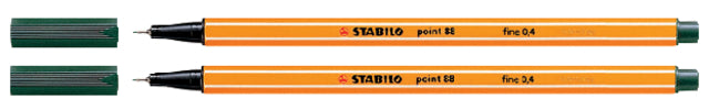 Fineliner Stabilo Punkt 88/63 Erde grün
