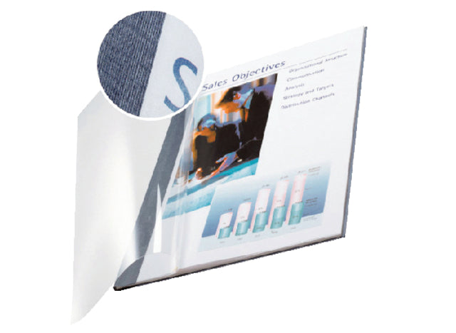 Installieren Sie Leitz 3,5 mm Soft Cover Blau