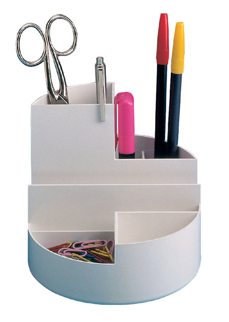Penkoker Maul Roundbox 6 Fächer Weiß