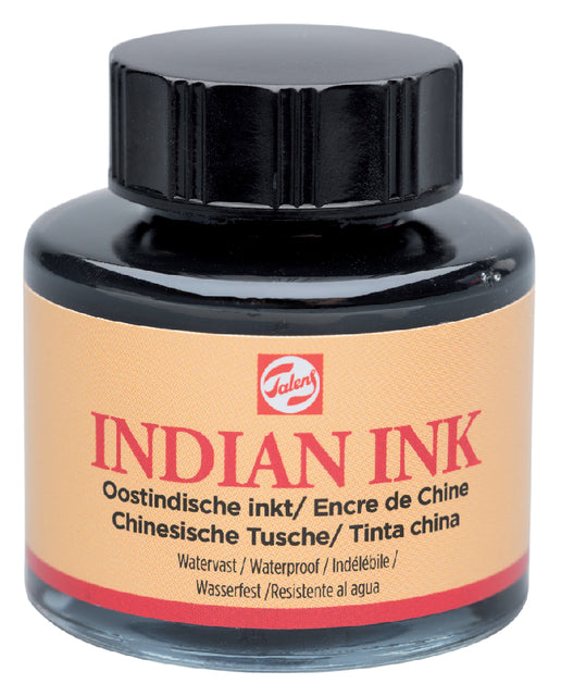 TALENS - Ostindische Ink 30ml Schwarz | 3 Stücke