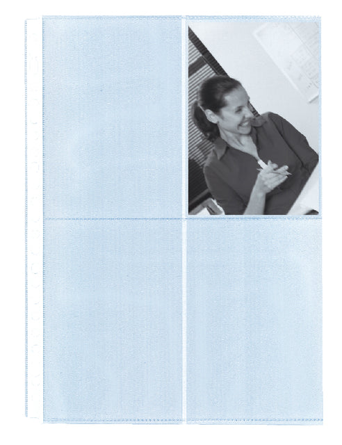 Kangaro - Fototasche 23R A4 10x15cm PP Nonsense vertikal | 10 Stücke