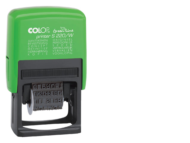 Colop - Word Stempel 220W Grüne Linie