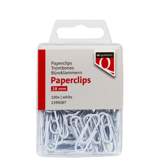 Quantore - 28mm weiße 100 Stücke