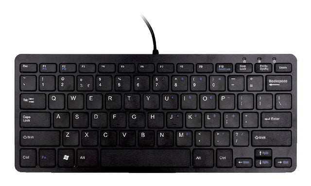 R-Go Tools-Keyboard R-Go-Kompakt QWERTY Black