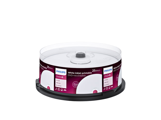 Philips - DVD+R 8,5 GB DL 8x IW SP (25) | 15 Stücke