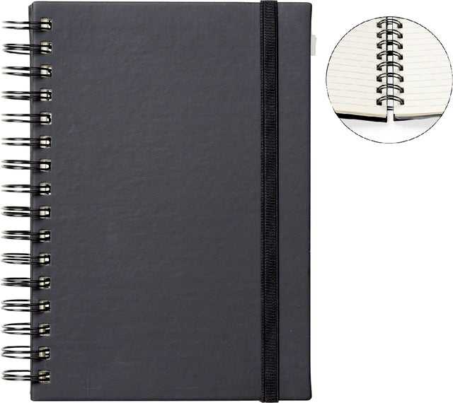 Quantore - Notebook A5 SP -Linie 192Blz 80gr Schwarz