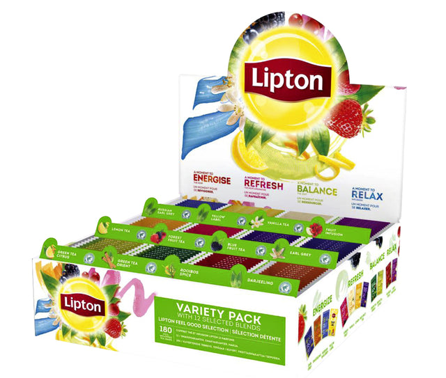 Lipton Tea Company - Tea Lipton Range Box 12x15 Stücke