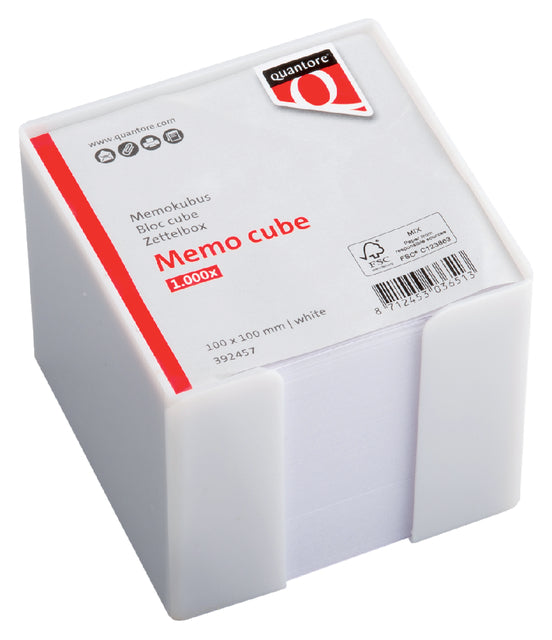 Quantor - Memokubus 10x10x9cm 900 V Wt