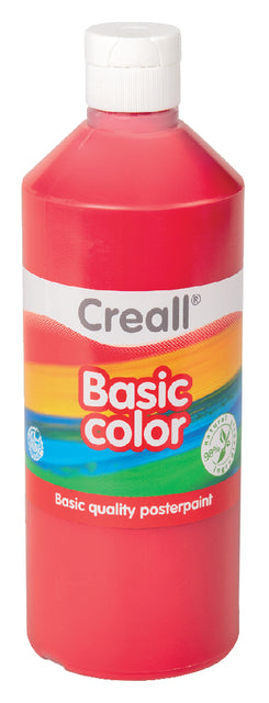 Creall - Pastor Farbe Basic Dark Rood 500ml | 6 Stücke