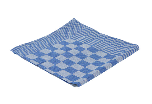 Cleaninq - Geschirrtuchblock Marine CA 65x65cm Blau
