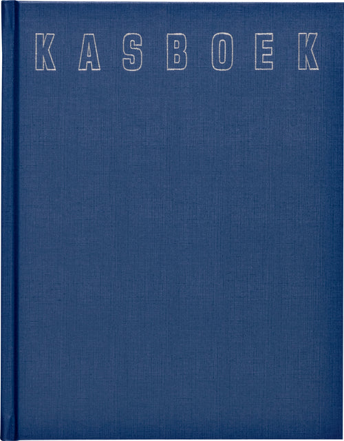 Büro - Kasboek 165x210mm 192Blz 1 Säule Blau