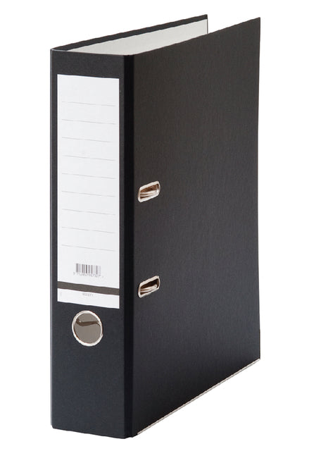 QBasic - Ordner A4 80mm schwarz | 20 Stücke
