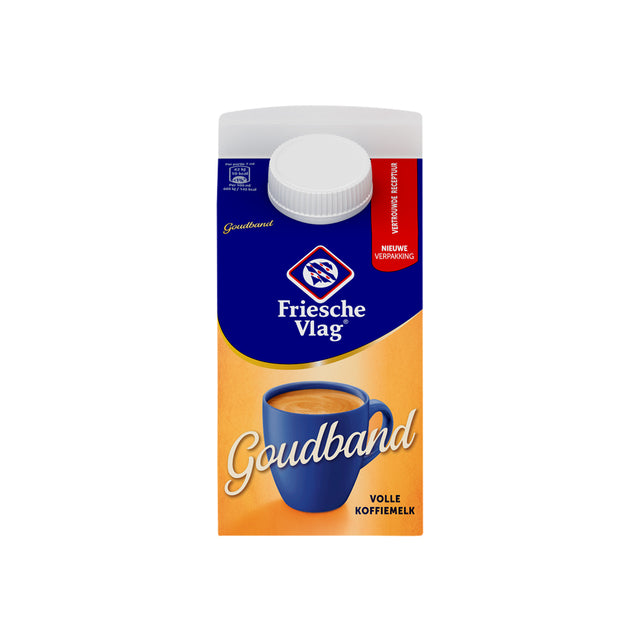 Friesche Vlag - Kaffeemilch Goudband 455ml | 18 Stücke