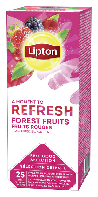 Lipton - Tee -Refresh -Waldfrüchte 25x1.5gr | 6 Stücke