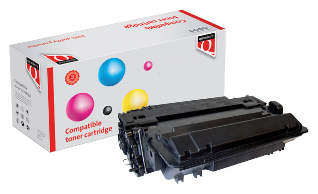 Quantore - Tonercartridge HP CE255X 55X Schwarz