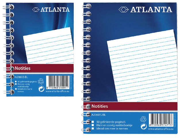 Atlanta von Jalema - Notebook Djois ATL A7 Line 100pz Sidecar