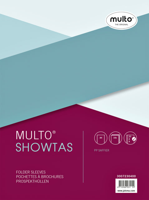 Multo - Showtas 23r PP 0,08 mm Nerf 10 Stück