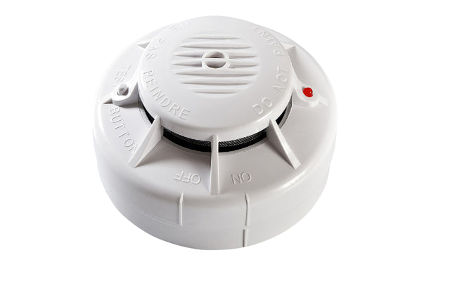 Fito - Rauchdetektor optischer 3V Batterie Wireless | 72 Stücke