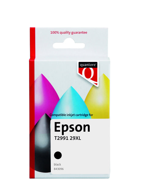 Quantore - Inkcartridge Epson 29XL T2991 Schwarz