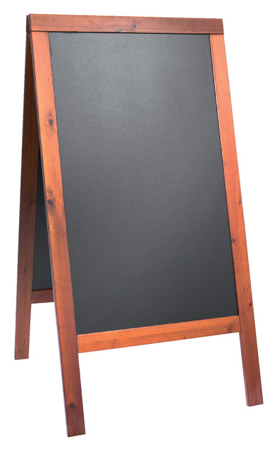 Securit - Sidewalk Board 700x1250x40mm Mahagoniholz