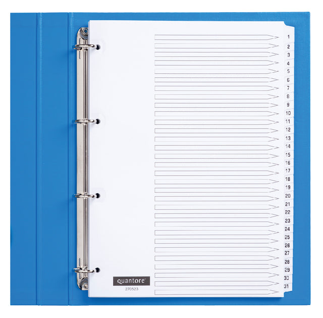 Quantore - Tab 4rings Pappe 1-31 Gew.