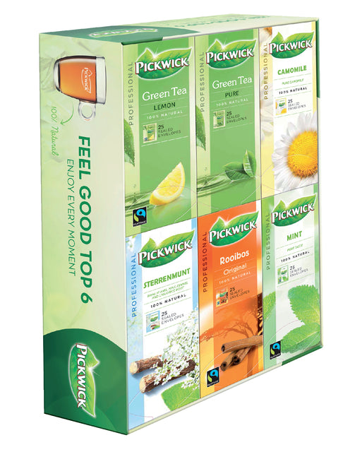 Pickwick - Tee Multipack Original 6x25st Feel gut
