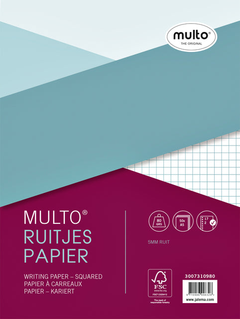 Multo - Interior 17R Fenster 5mm 80gr 50vvel