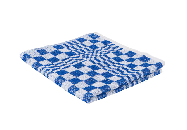 CleanInQ - Küchentuchblock ca. 50x50 cm blau | 12 Stücke