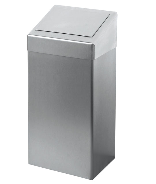 Euro -Produkte - Abfallbehälter 50 Liter Silber