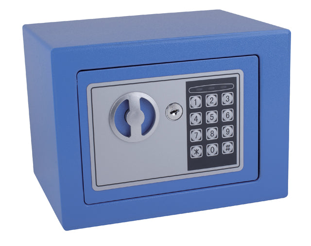 Pavo - Kluis mini 230x170x170mm elektronisches Blau