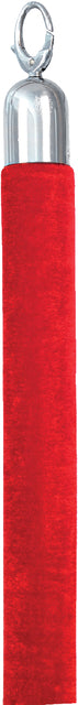 Securit - Verkaufskabel 150 cm Red Chroome -Taste | 5 Stücke